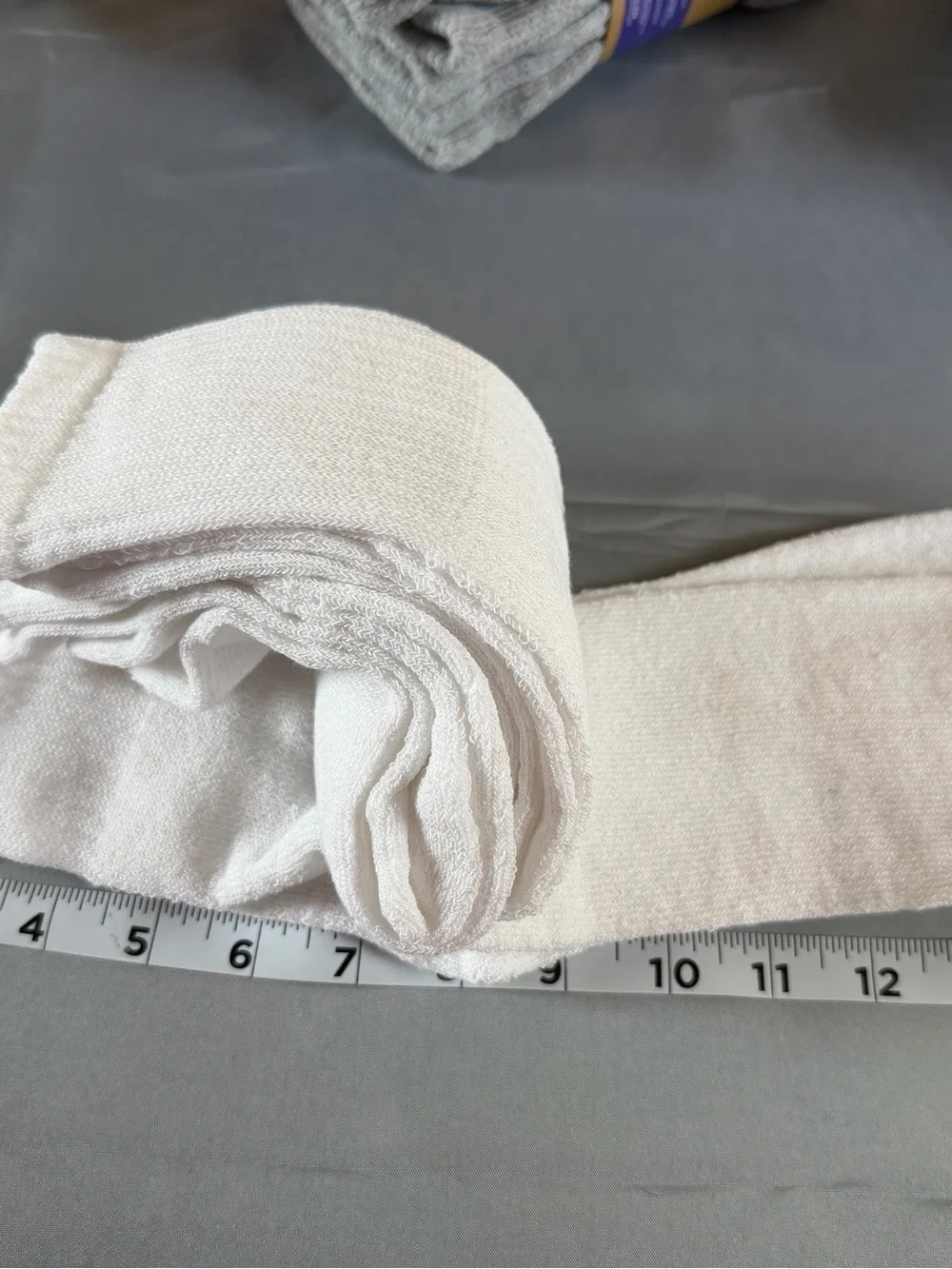White Crew Socks - 3 Pairs